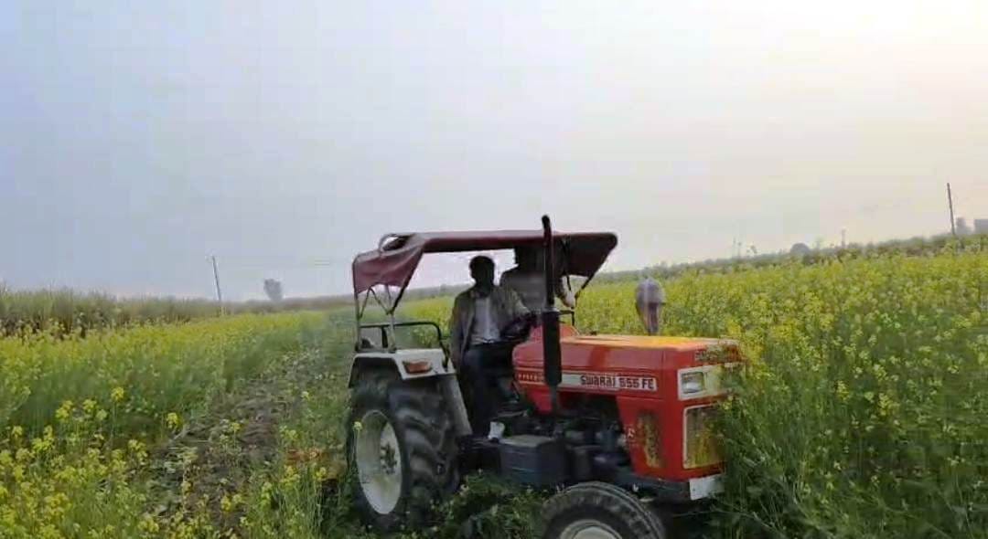 Complaint to Commissioner regarding crop destruction and occupation in Khiwai