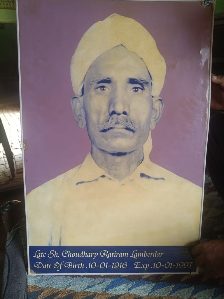Ratiram of Samain endured the punishment of hanging, yet the name of the Azad Hind Fauj warrior is not included in the administration's list of freedom fighters