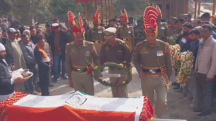 ASI Kuldeep cremated with military honours