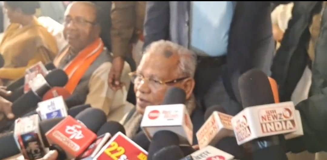 छत्तीसगढ़ ब्लास्ट में मारे गए गया जिले के लोगों पर प्रतिक्रिया देते केंद्रीय मंत्री जीतन राम मा