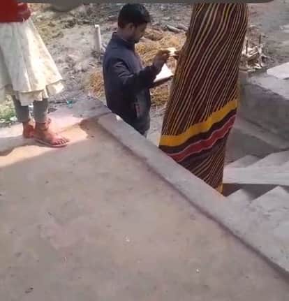Extortion in name of verification in PM Awas Yojana in Samastipur Bihar video viral