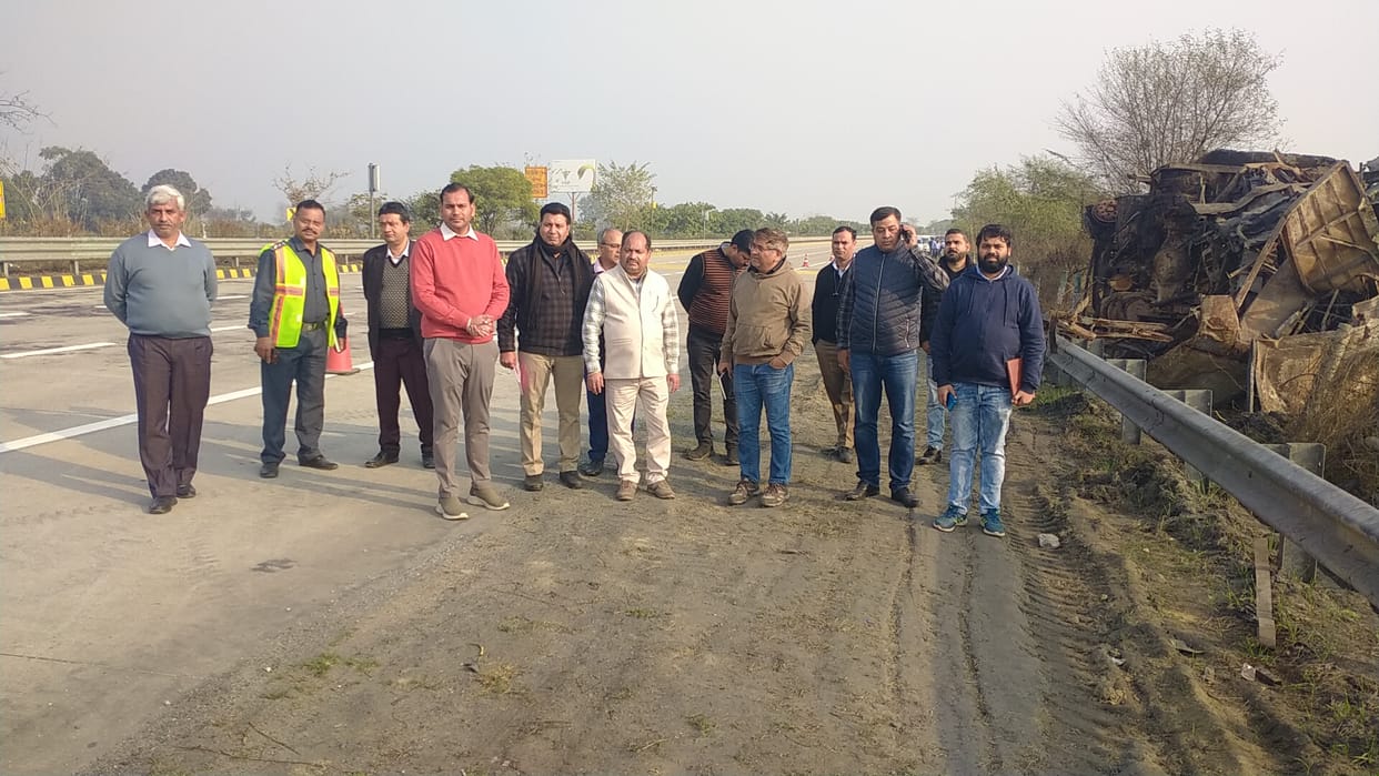 IIT Mumbai team arrives in Baldev to investigate expressway accident