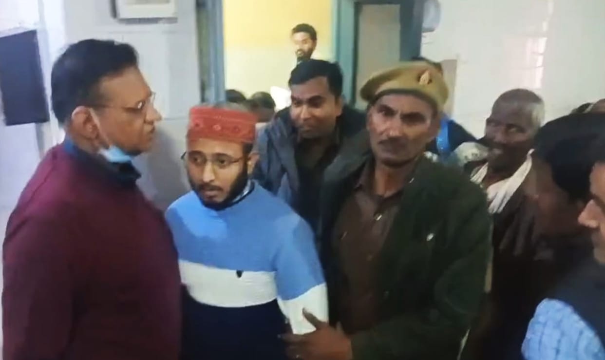 CMS caught a suspicious young man from the senior consultant's room in the OPD.