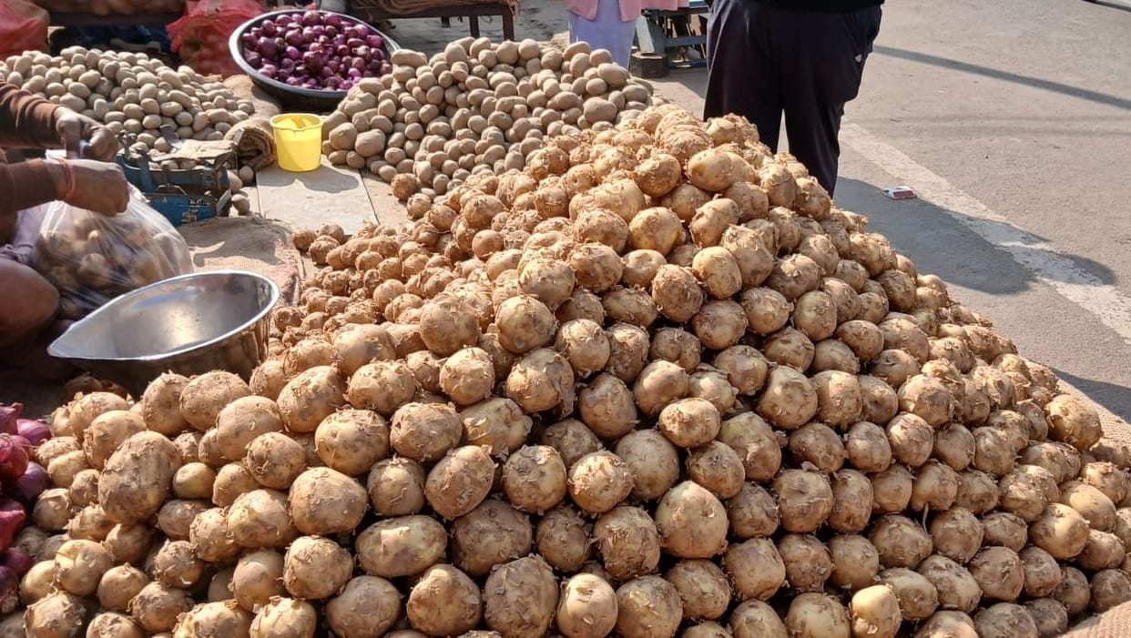 Hathras potatoes in the Netherlands