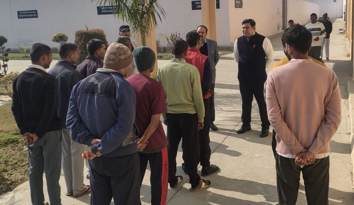 During the jail inspection, the CJM listened to the problems of the prisoners