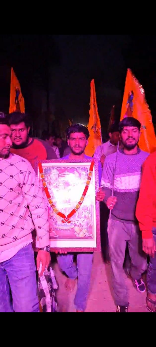 Ramlala procession taken out in Jhunjhuni