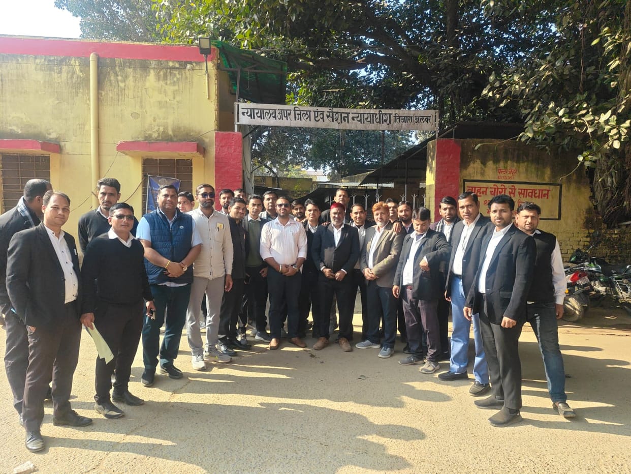 Tijara Bar Association decided to suspend work till 26th
