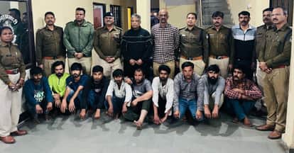 Police remand period of three MDMA factory accused extended, nine sent to jail