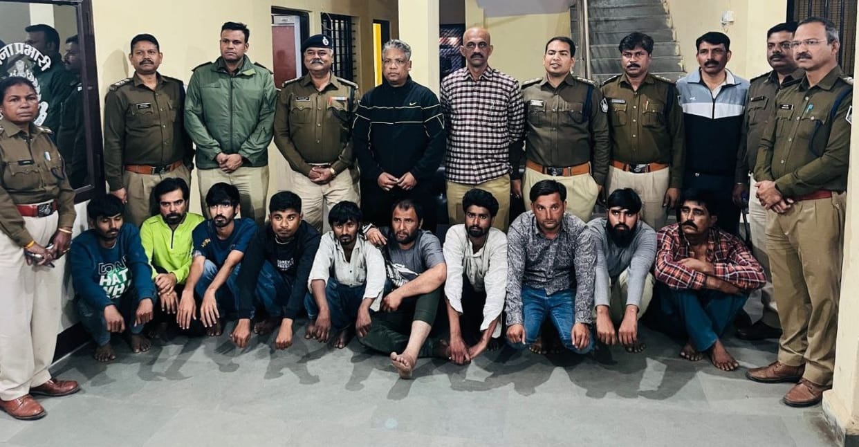 Police remand period of three MDMA factory accused extended, nine sent to jail