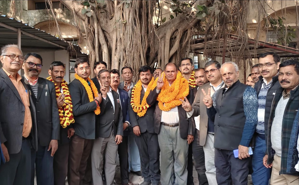Janardan Mishra became the President of Democratic Bar, Ashutosh Mishra became the General Secretary