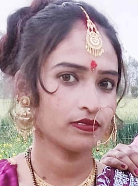 सपना देवी का फाइल फोटो। स्रोत : परिजन