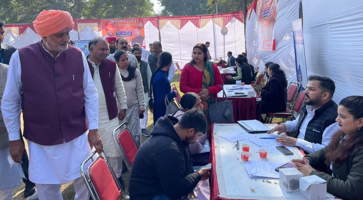 86 candidates were selected in the employment fair.