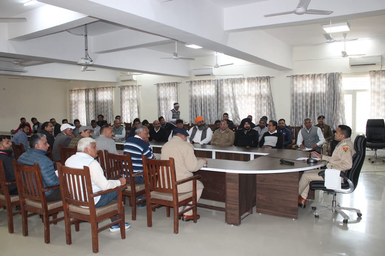 Install CCTV cameras at commercial establishments, recordings must be kept for 30 days, SP held a review meeting