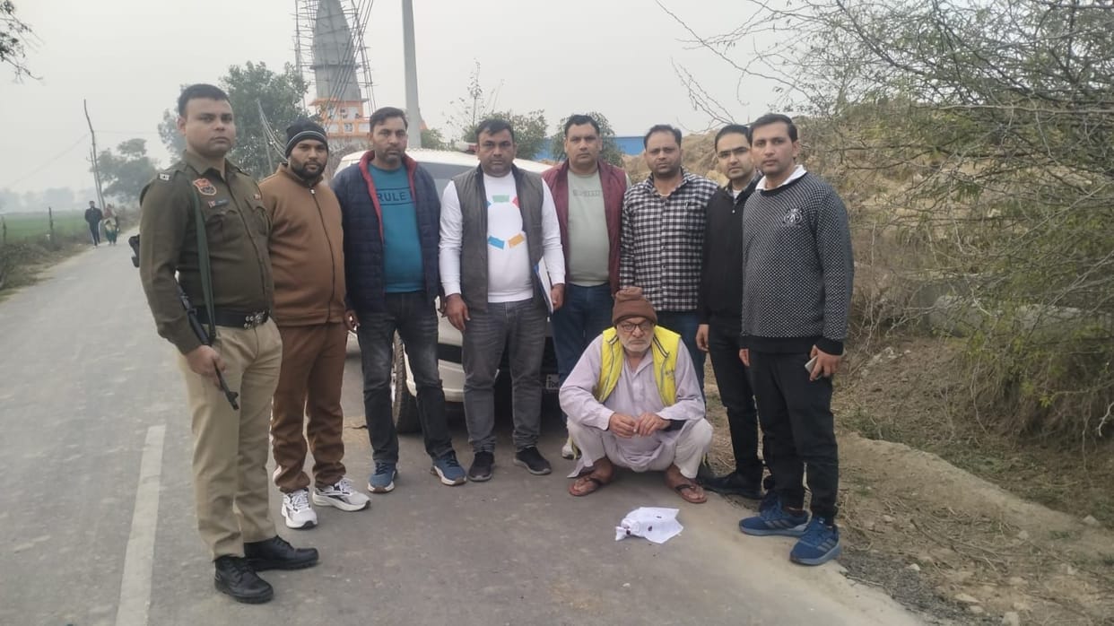 One accused person has been arrested with 466 grams of hashish.