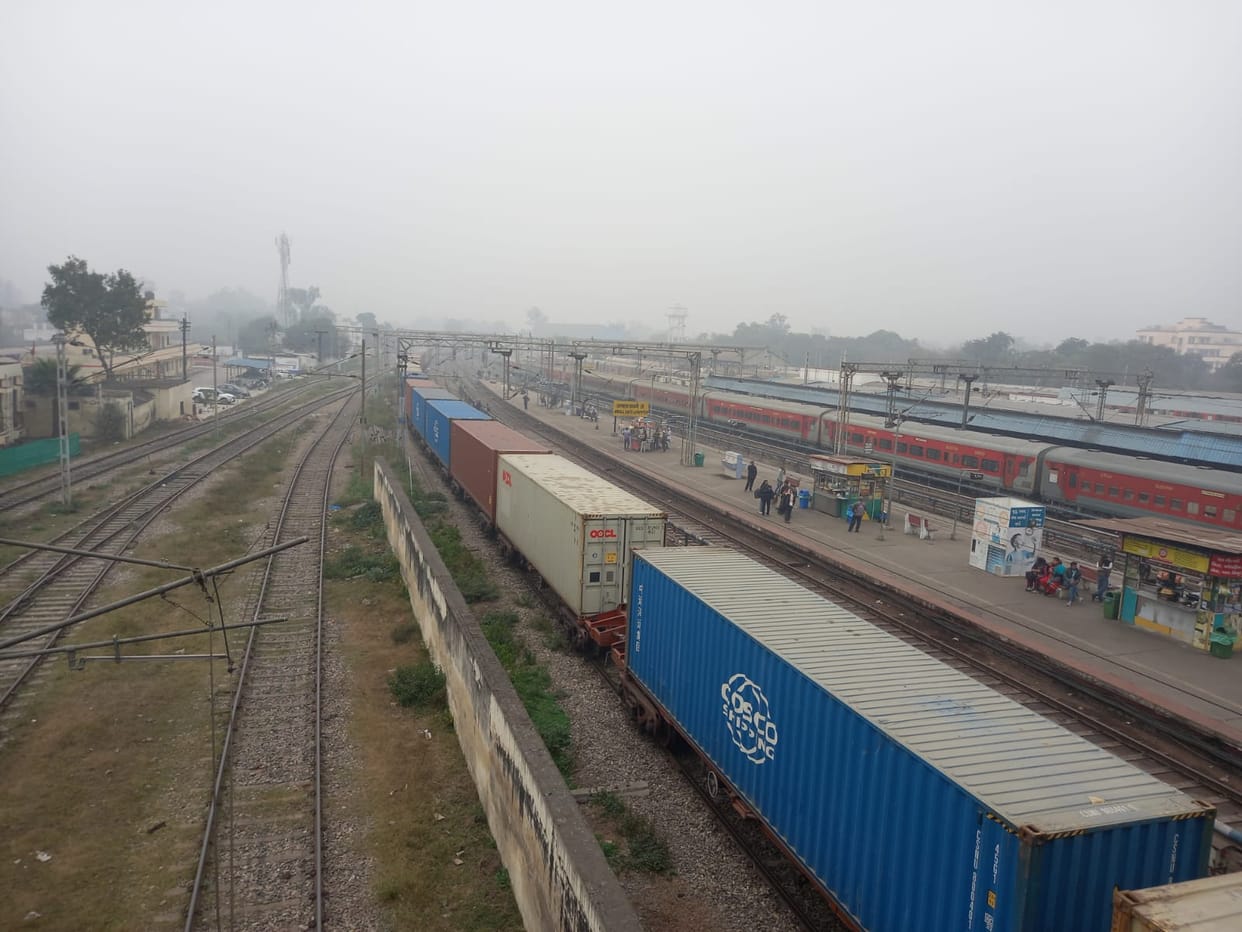 Plans for laying a new railway line at Cantt Railway Station are on hold.