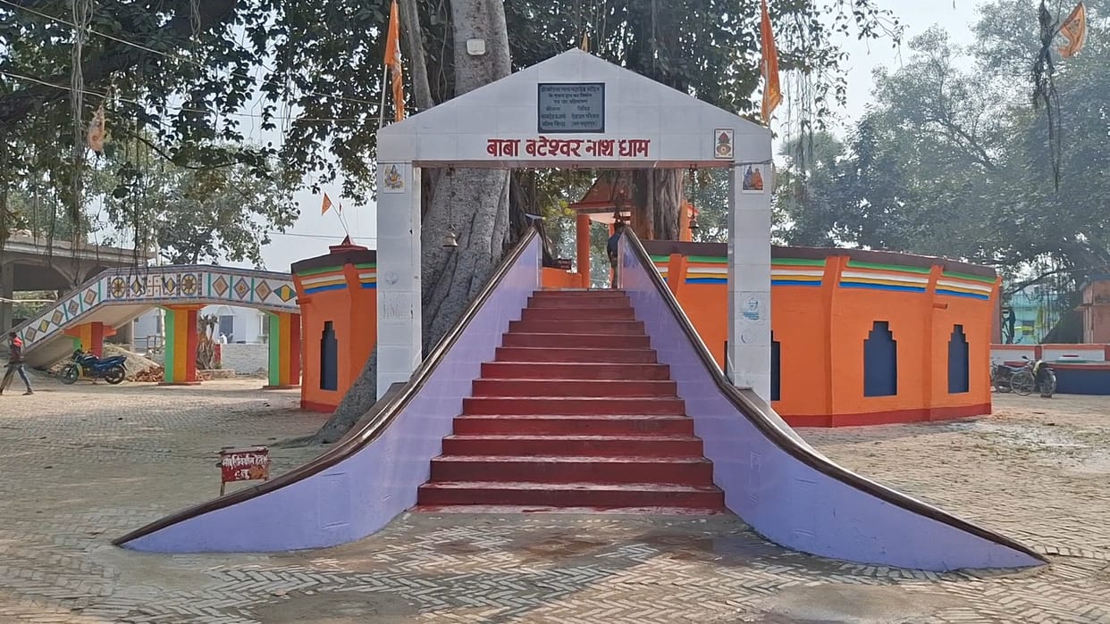 Temple in Vaishali where brinjal is offered as Prasad Hajipur news vaishali News bihar news
