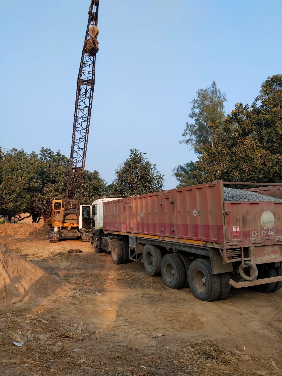 Construction of a bridge at Belhar's Sarauwa Ghat begins at a cost of Rs 13.5 crore.