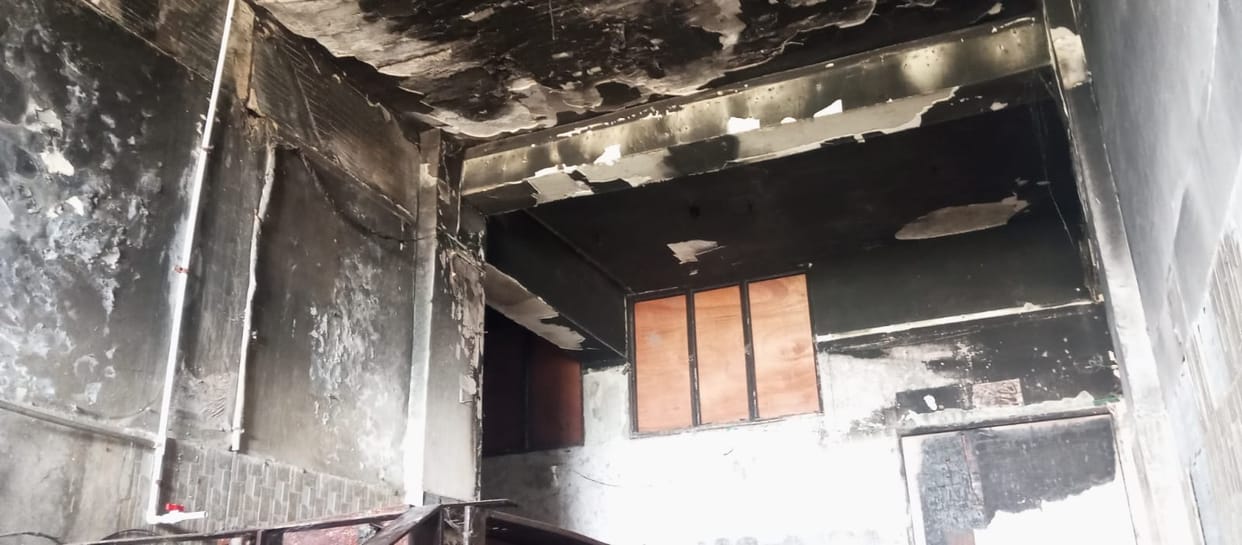 The situation at the NIC office will improve with a 47 lakh rupee investment; the fire had occurred a year ago.