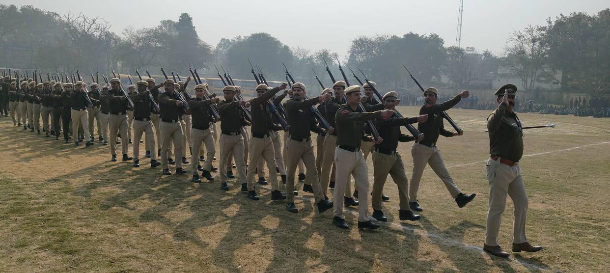 Preparations for Republic Day are underway at the ITI, with rehearsals continuing.