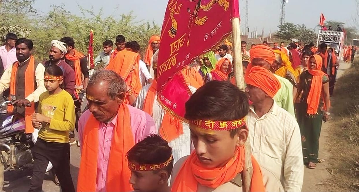 Kalash Yatra taken out on the anniversary of the consecration of Ram temple