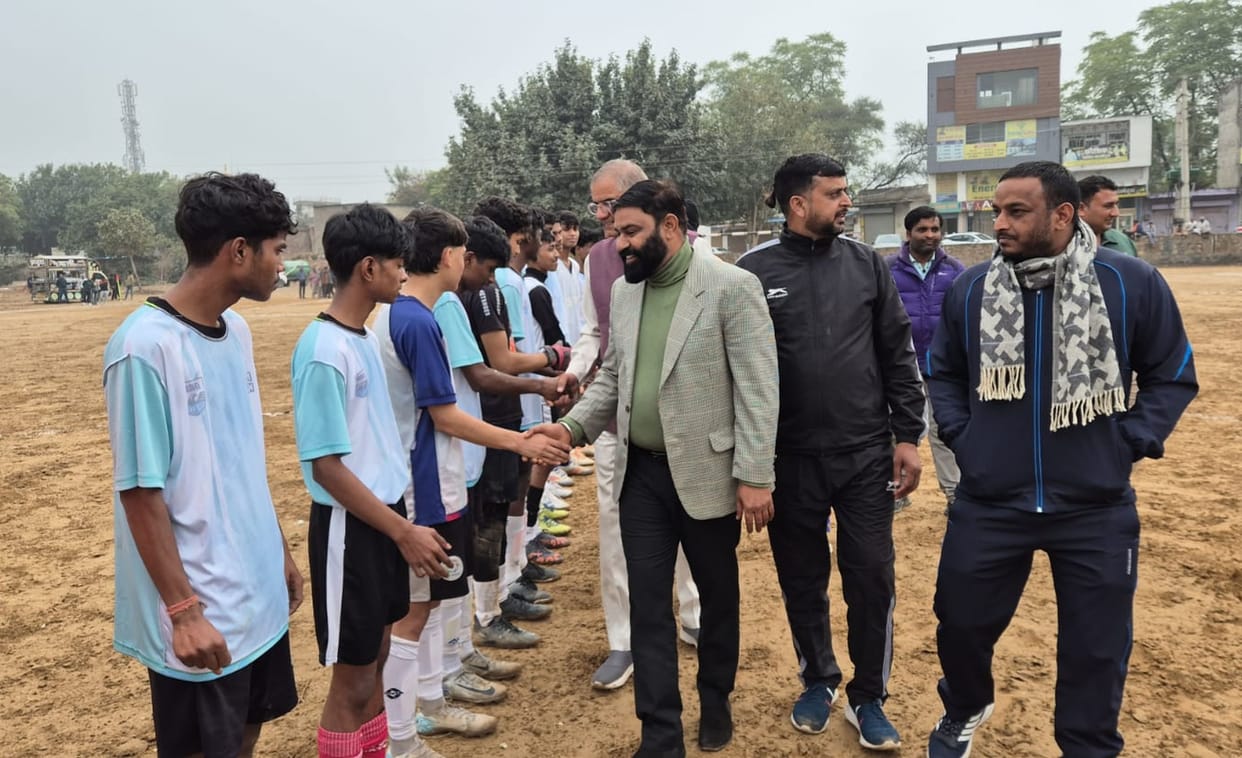 In football, the Kota team defeated Chandigarh 2-1.