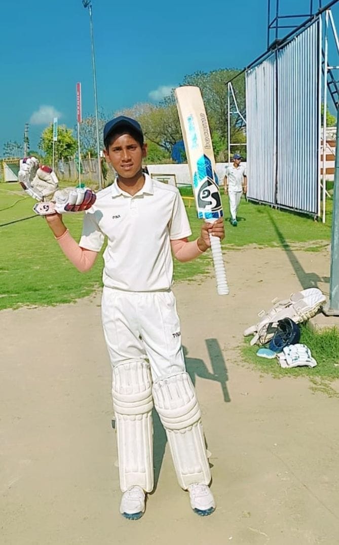 Harnampur Beri's son's amazing performance, scored a century in the third match as well
