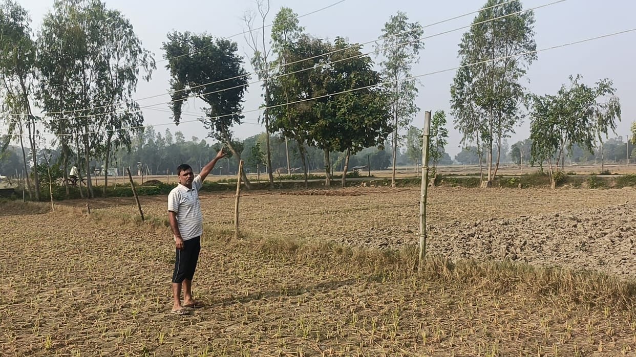 The intention to provide electricity to tube wells from a separate feeder remains unfulfilled.