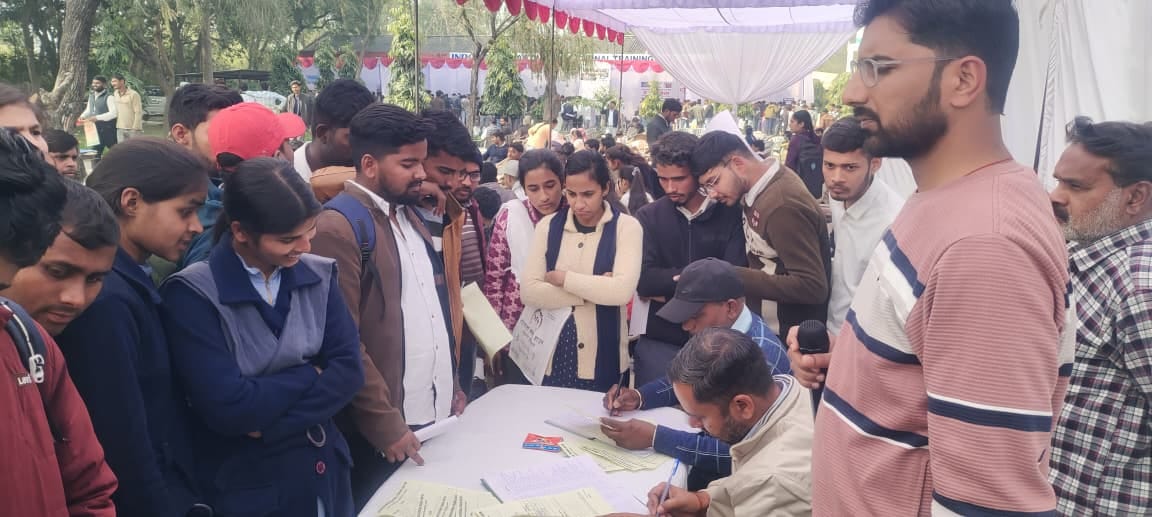 845 youth registered in the employment fair