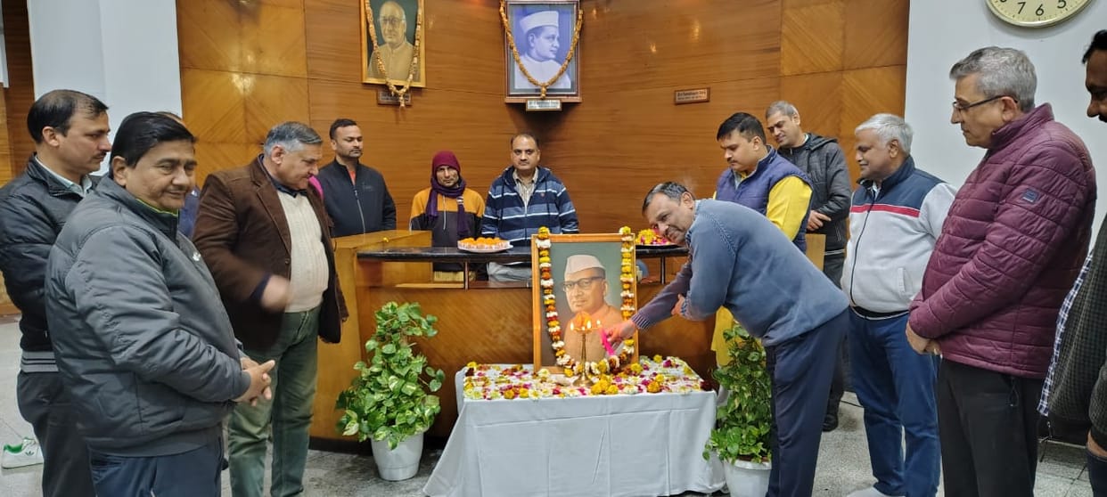 Celebrated the birth anniversary of Kamalnayan Bajaj