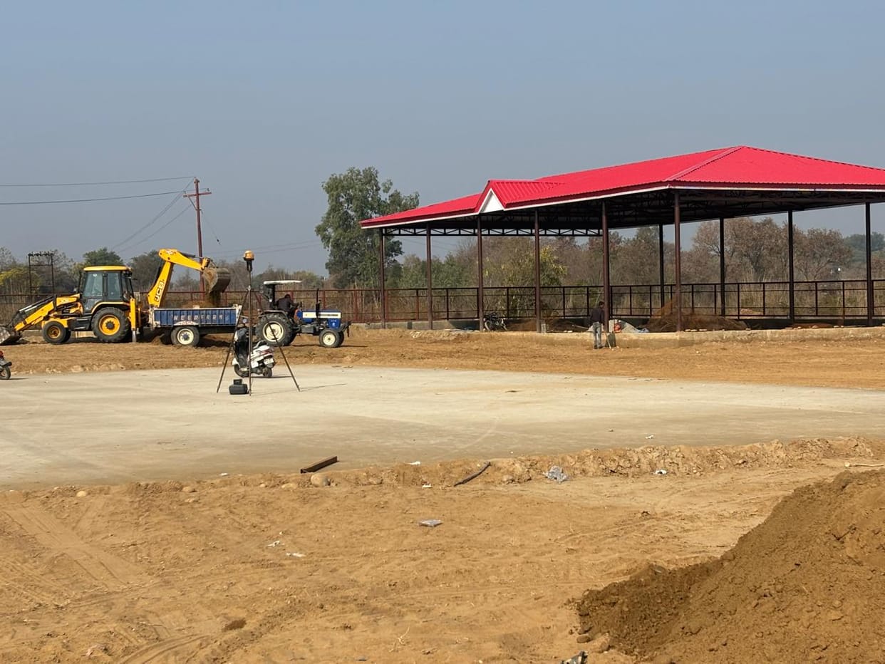 A sports stadium being built at a cost of Rs 70 lakh in Sauwal will give wings to the hopes of the youth.