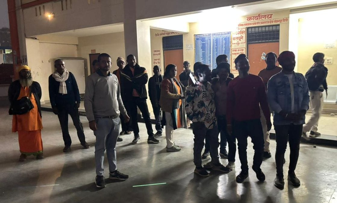 Roadways' negligence causes inconvenience to Magh Mela pilgrims; commotion at the depot.
