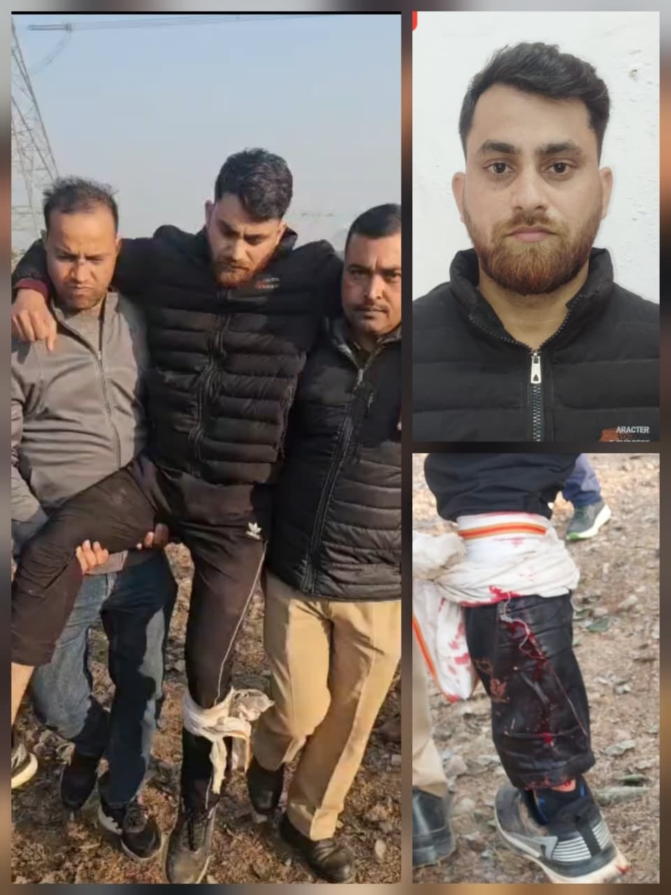 The man accused of religious conversion at a gym was shot in an encounter; a GRP head constable has also been arrested.
