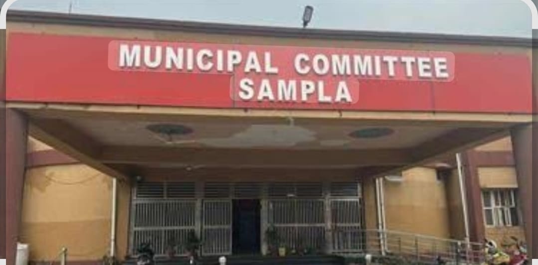 The post of chairman of Sampla Municipality is reserved for the general category.