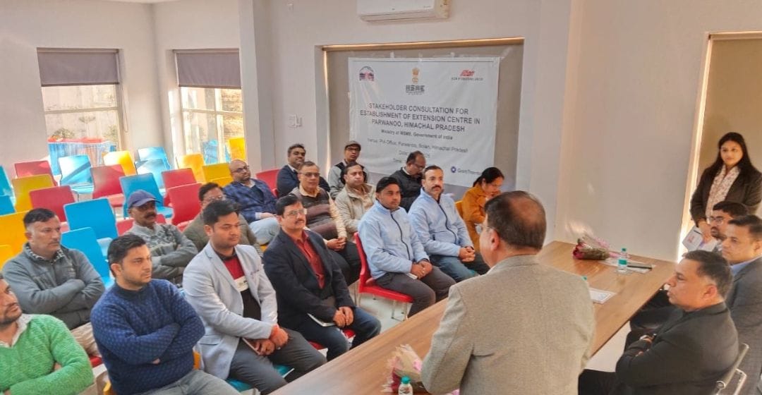 MSMEs will provide technical support and training facilities to industries in Parvanu