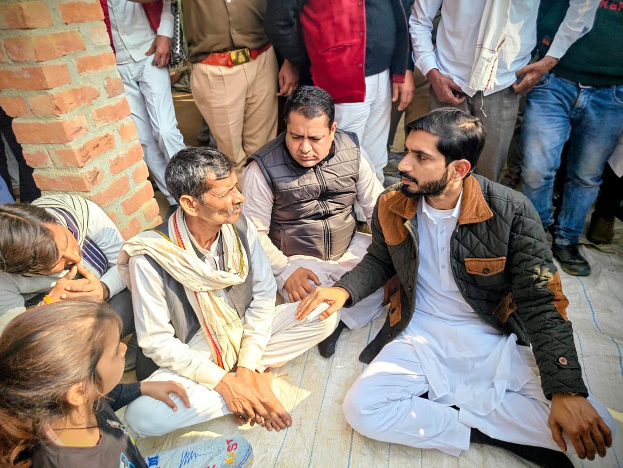 Mentha factory accident: MP Aditya meets victims, demands SIT inquiry.