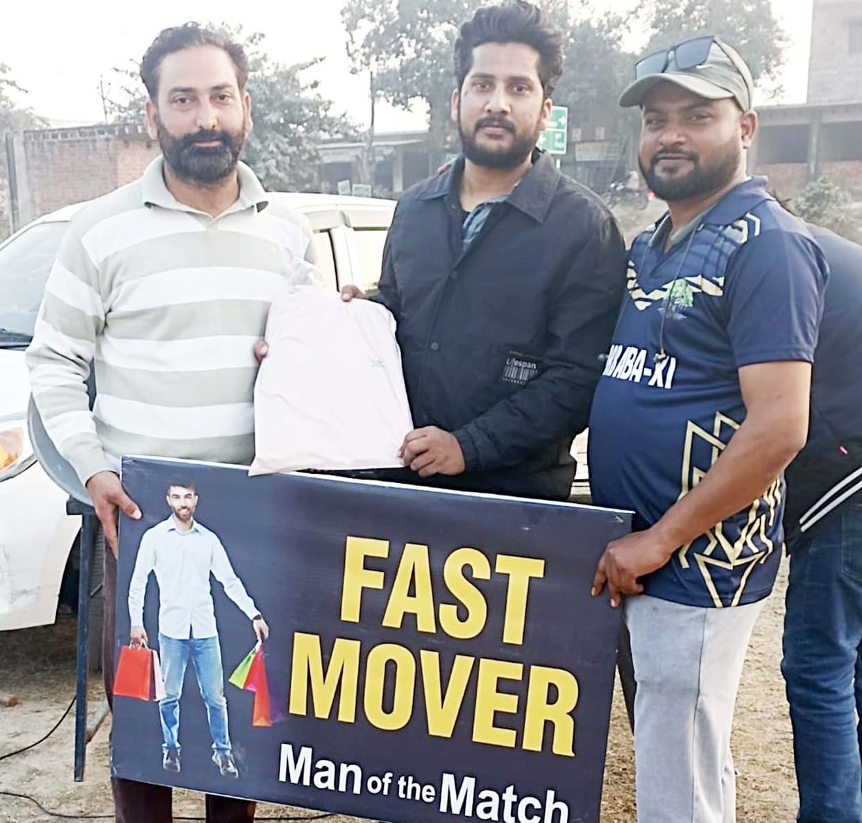 Deepanshu scored 75 runs, and Royal Eleven defeated Thunderbolt by 102 runs.