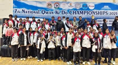 Surguja Young Karatekas Shine Win 12 Medals at National Quan Ki Do Championship
