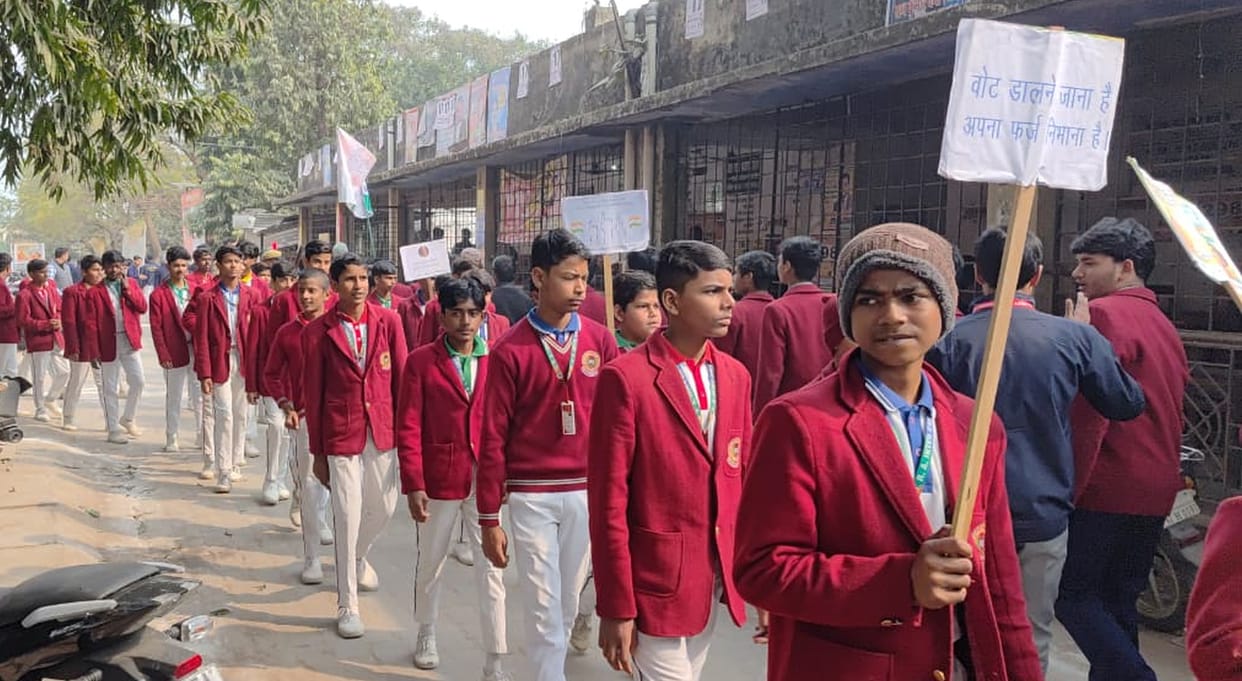 A rally was held to raise awareness among voters.