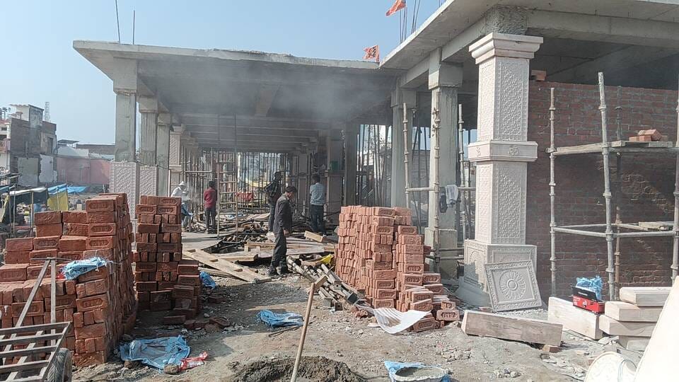 Claim: Construction of Shiva temple road and pilgrimage site will be completed before Mahashivratri