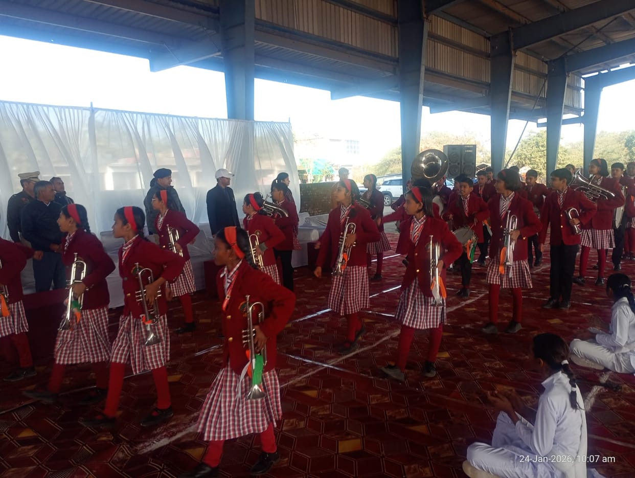 Cultural program rehearsal