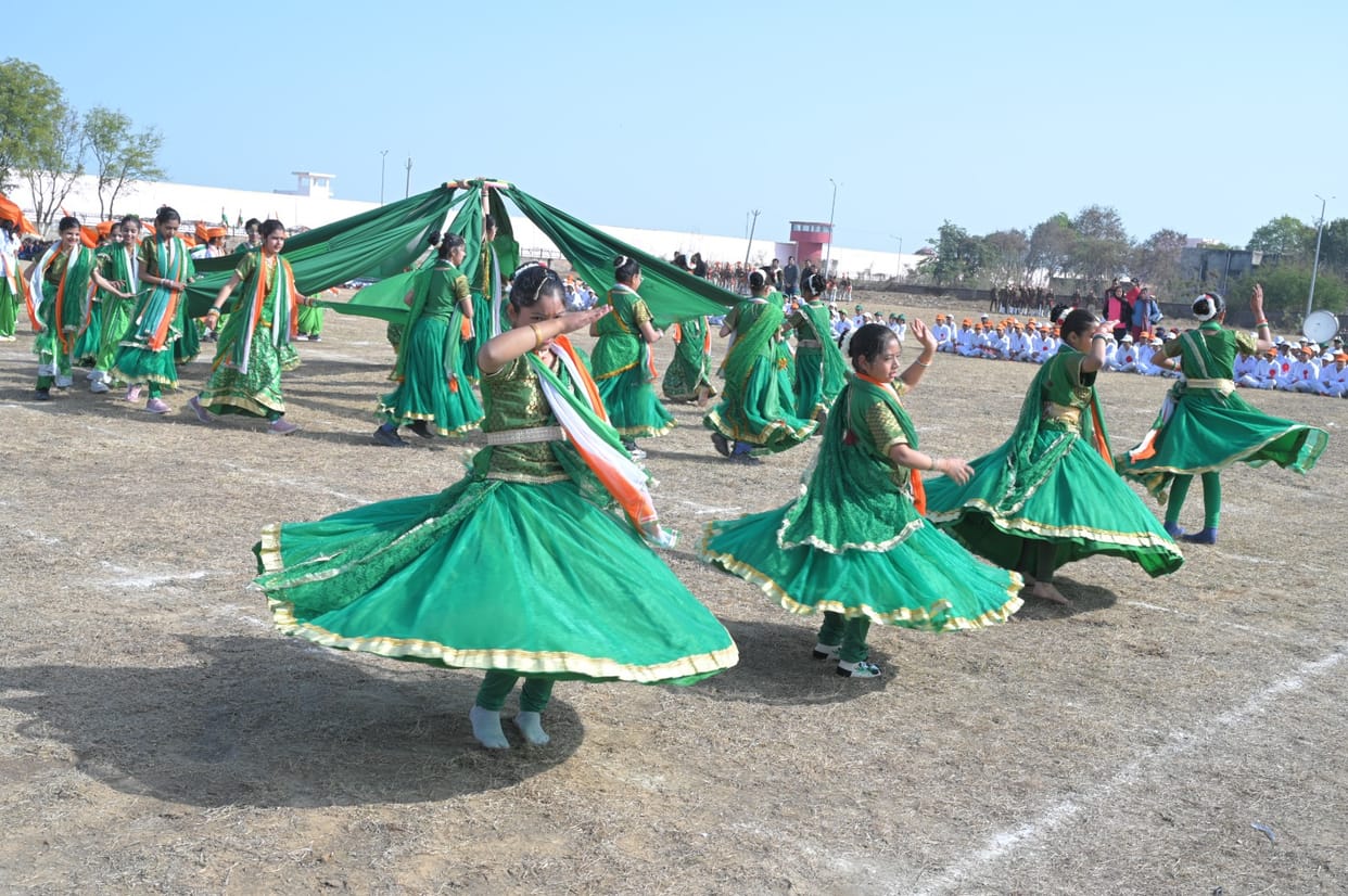 Participants performed cultural programmes and march past in the full dress rehearsal.