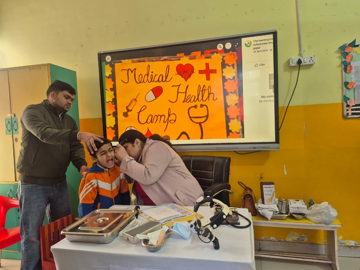 Health of children checked in camp