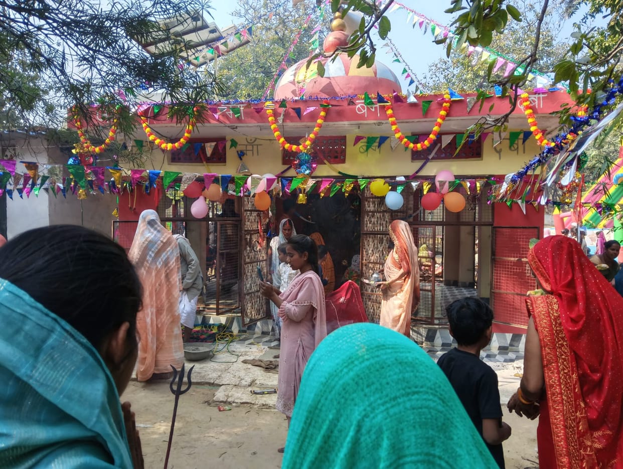 A fair was organised at the Van Saptadi Devi Temple.