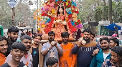Muzaffarpur News: Farewell to Saraswati goddess of education, with tearful eyes city says come back soon