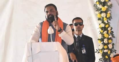 Vaishali: Deputy Chief Minister Samrat Chaudhary claims- After 5 years no one will go out of Bihar for labor