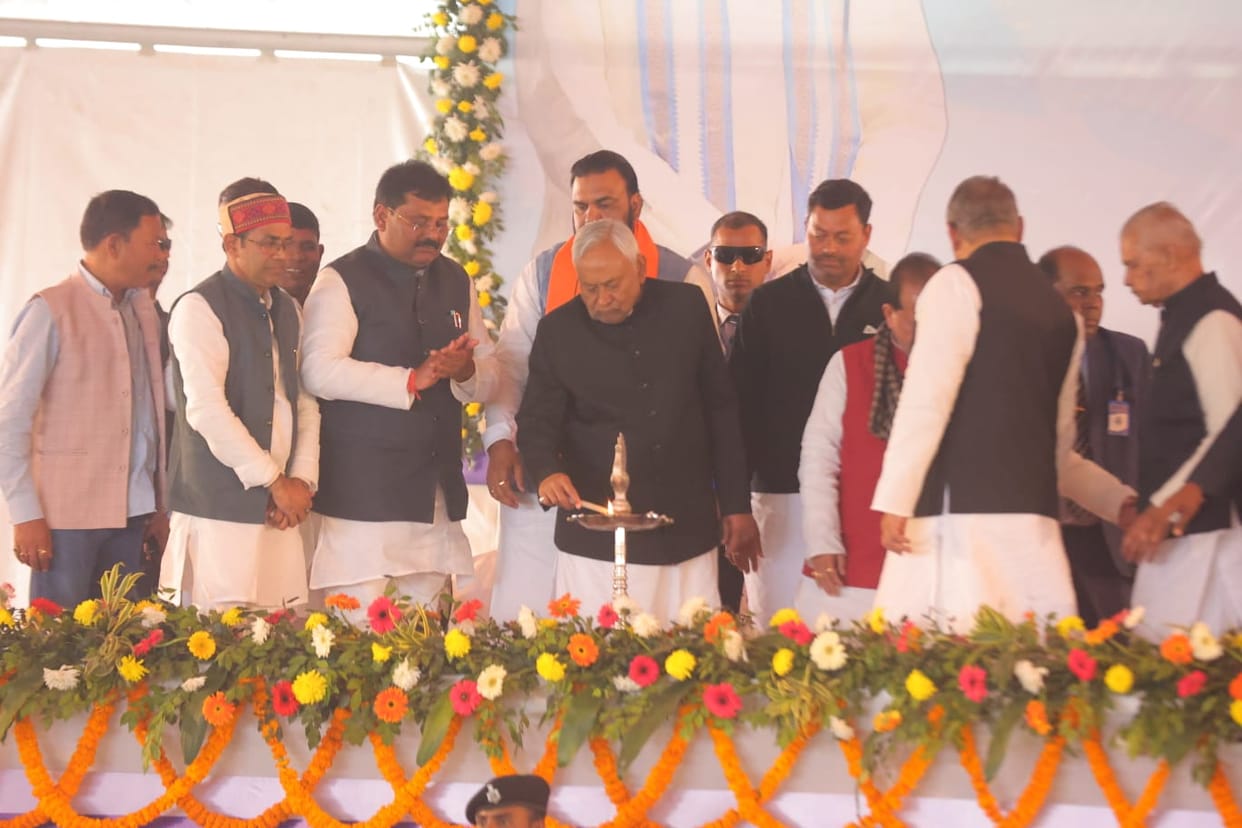 Samriddhi Yatra: CM Nitish Kumar inaugurates development projects in Vaishali district