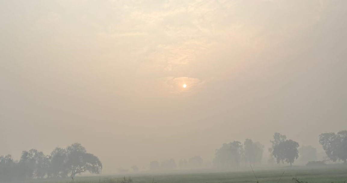 The west wind blew at a speed of 14 km, and the chill increased as evening set in