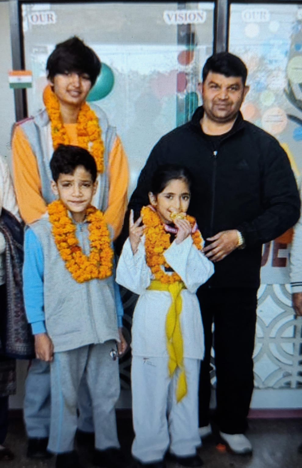 Sanvika won gold medal for Rewari