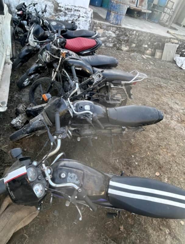 सिरोही। पिंडवाड़ा पुलिस द्वारा विभिन्न स्थानों से चुराई गई 8 मोटरसाइकिलें बरामद कर 1 आरोपी को ग