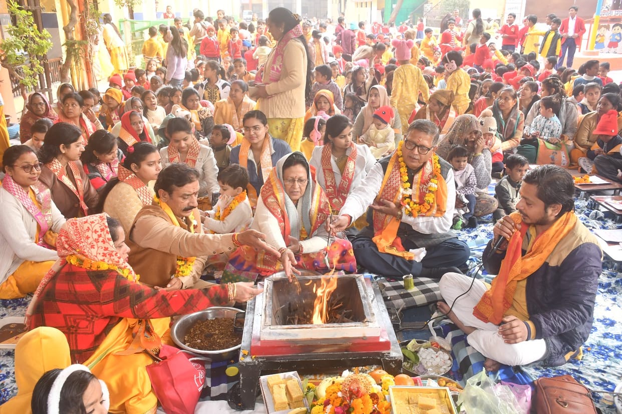 etah news vasant panchami